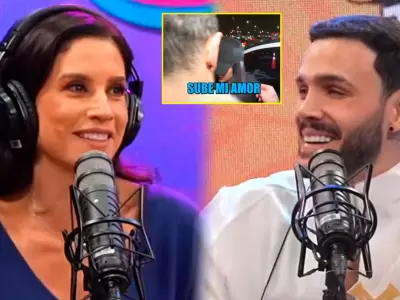 Mara Pa Copello vacila en vivo a Mario Irivarren tras viaje con Onelia Molina.