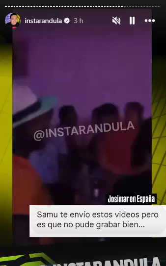 Josimar besando a otra mujer que no es Mara Fe