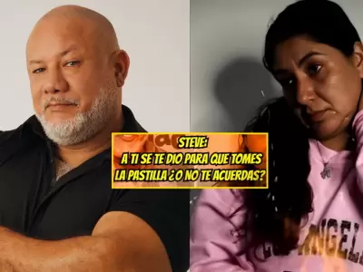 Exponen audio de Steve Palao con la madre de su ltima hija.