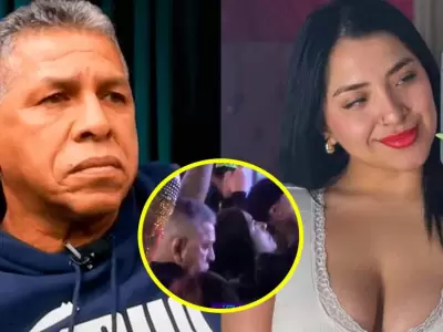 'Puma' Carranza es captado con ex de Roberto Guizasola, la gordibuena
