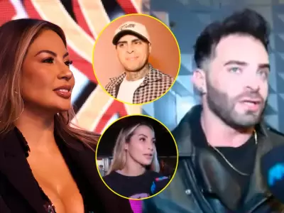 Macarena Gastaldo acusa a Pamela Lpez de besar a Renzo Spraggon estando con Paul Michael.