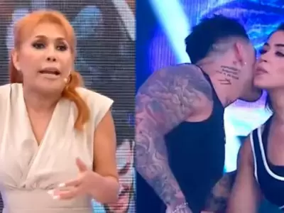 Magaly Medina arremete contra EEG por juntar a Onelia Molina y Diego Chvarri.