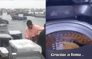 Mujer compra lavadora de contenedor por S/50 y revela si funciona: "Fui de mirona y aprovech"