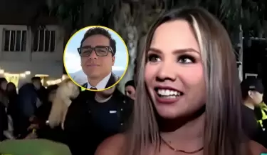 Andrea San Martn le gan demanda por alimentos a su ex pareja, Juan Vctor Snchez.