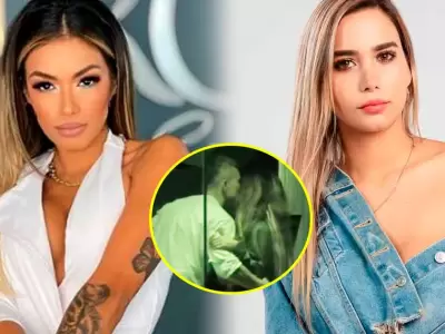 Joven que fue ampayado con Shirley Arica entrando a hotel tena novia