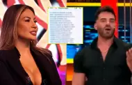 Molesta! Pamela Lpez niega 'piquito' con Renzo Spraggon en discoteca y aclara lo que pas: "Es falso"