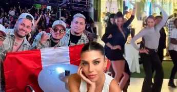 Mario Irivarren y Onelia Molina sorprenden con tremendo BESO en 'EEG'