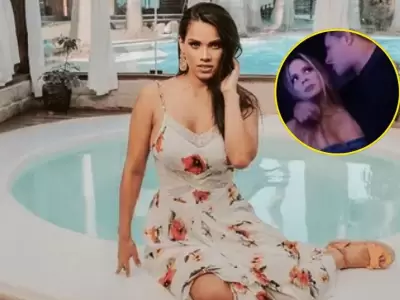 Andrea San Martn fue captada en actitudes cercanas con su 'mejor amigo'.