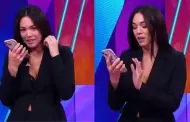 Jazmn Pinedo recibe llamada sorpresa de su hija durante programa EN VIVO: "Te ves hermosa"