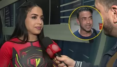 Onelia Molina le responde a Diego Chvarri tras comentar sobre anillo que le ragal.