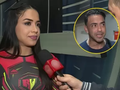 Onelia Molina le responde a Diego Chvarri tras comentar sobre anillo que le ragal.