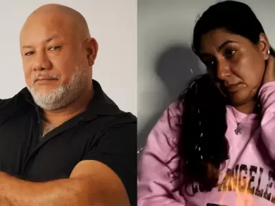 Exponen audio de Steve Palao con la madre de su ltima hija.