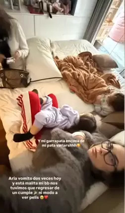 Ale Venturo revela que su hija estaba mal de salud