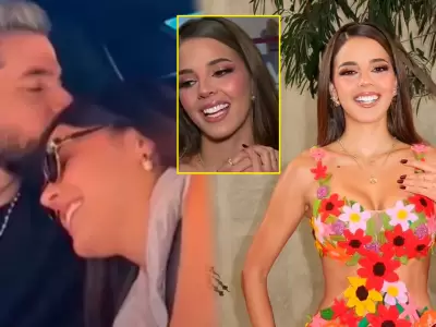 Luciana Fuster disfruta de su romance con Juan Morelli pero pone lmites.