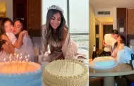 Melissa Paredes celebr su cumpleaos 35 en exclusivo hotel con su familia: "Ando bien engreda"