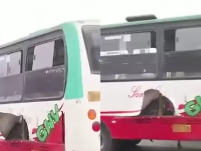 Extorsionadores detonan explosivo en bus de transporte pblico