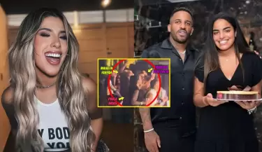 Yahaira Plasencia fue captada con la hija de Jefferson Farfn.