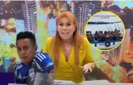 Magaly destruye a Cueva por vacaciones de sus hijos: "No le da pena verlos pasear en una lanchita de 5 soles"