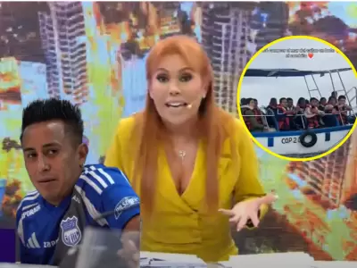 Magaly critica a Christian Cueva por vacaciones chihun de sus hijos