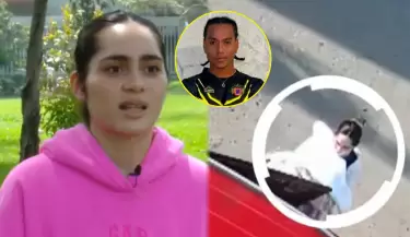 Ex de 'Chevy' relata duro episodio con su hija en brazos.