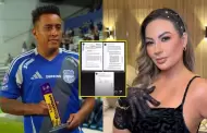 Christian Cueva enva carta notarial a Pamela Lpez y exige ratificacin: "Un plazo de 48 horas"