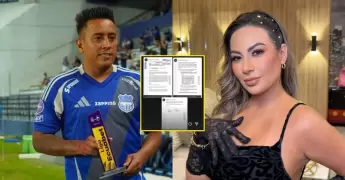 Pamela Lpez muestra supuesta 'prueba' de que Cueva habra llamado a Paul Michael