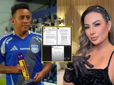 Christian Cueva envo carta notarial a Pamela Lpez.