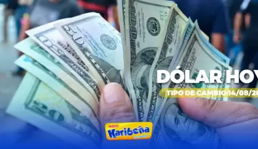 Precio del dlar hoy, 14 de agosto.