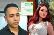 Saliente de Gnesis Tapia exhibe chats con ella tras coincidir con Kike Mrquez en Brasil: "Viaj sola"