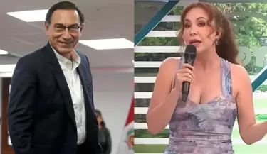 Janet Barboza reaccion en vivo a la prisin preventiva de Martn Vizcarra.
