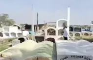 Pareja es captada en comprometedora situacin dentro de cementerio, mientras visitaban a un familiar