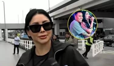 Pamela Franco aclara su relacin con Christian Cueva.