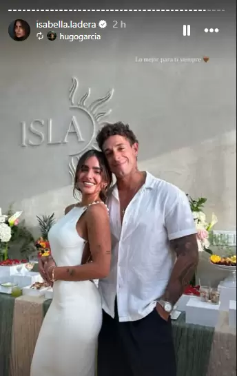 Hugo Garca e Isabella Ladera