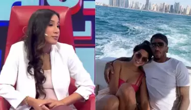 Samahara pele con Ivana Yturbe por Jefferson Farfn