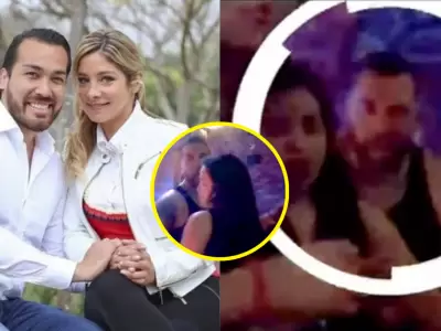 lvaro Paz de la Barra fue captado en discoteca sin Sofa Franco