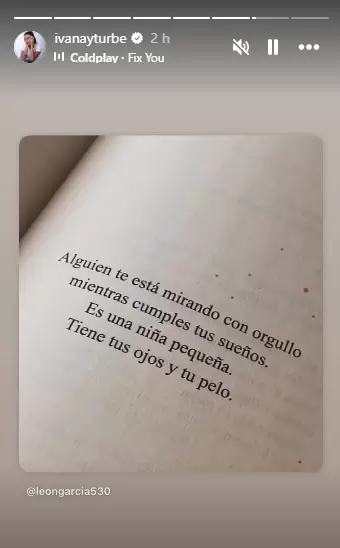 Ivana Yturbe rompe su silencio