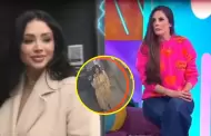 Pamela Franco no entr a entrevista, pese a que ya estaba en el lugar: Fue por Rebeca Escribens?