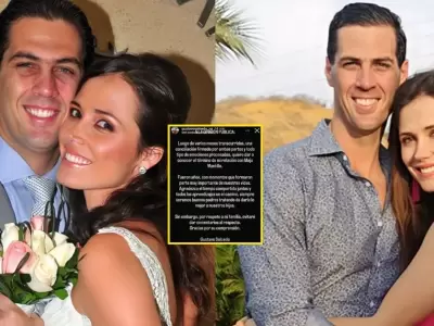 Gustavo Salcedo anuncio el fin de su matrimonio con Maju Mantilla.
