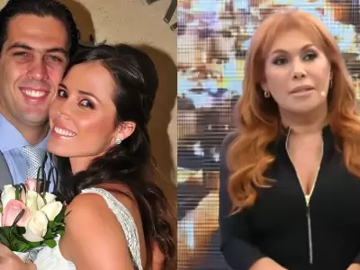Magaly Medina opin sobre el fin del matrimonio de Gustavo Salcedo y Maju Mantilla.