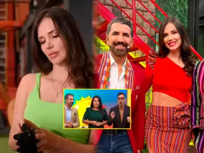 Maju Mantilla se ausenta de "Arriba mi gente" tras separacin de Gustavo Salcedo.