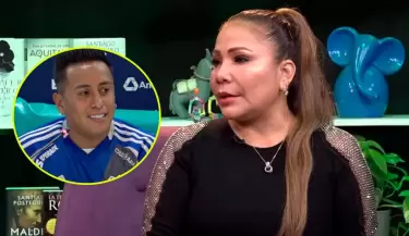 Marisol niega retomar su amistad con Christian Cueva