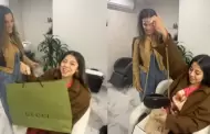 Alejandra Baigorria le regala lujosa cartera a Zully por su cumpleaos: "Mi primera 'Gucsi'"