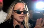 Leslie Shaw con 'AIRES DE DIVA' en cumpleaos de Zully por las cmaras de TV: "Djenme en paz"