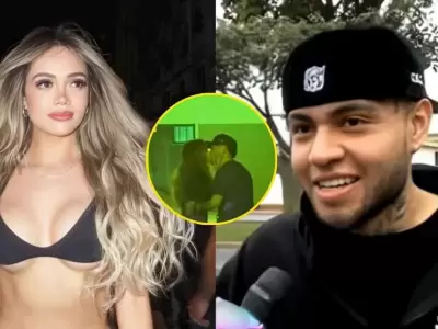 Streamer 'Neutro' descart relacin con Mayra Goi pese a imgenes besndose.