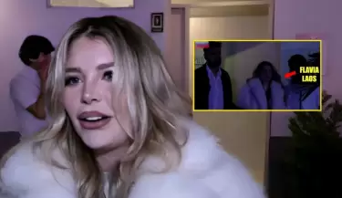 Flavia Laos se habra pasado de copas en la fiesta de Zully.