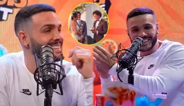 Mario Irivarren se rinde ante las palabras de Mateo Garrido Lecca sobre su matrimonio.