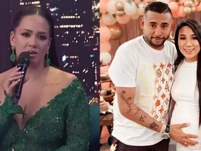 Melissa Klug cuestiona el rol de Abel Lobatn como padre de sus hijas Samahara y Melissa.