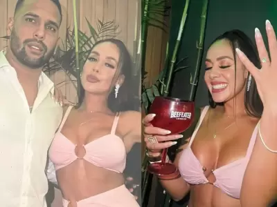 Dorita Orbegoso habran recibido detalle de Jerson Reyes en su cumpleaos.