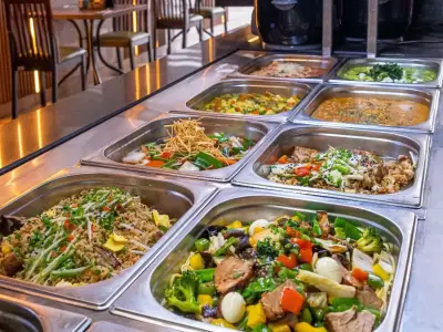 Buffet de La Casa del Asado Argentino
