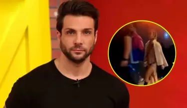 Nicola Porcella es captado con modelo argentina en salida nocturna agarrados de la mano